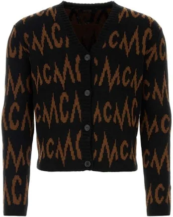Mcm Intarsia-knit Cardigan