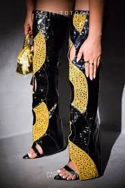 CAPE ROBBIN Totoga Rhinestone Thigh High Boots