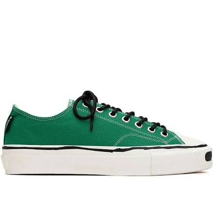 KAMIYA - Joey vulcanised-sole sneakers - unisex - Rubber/Cotton/Cotton - 41 - Green