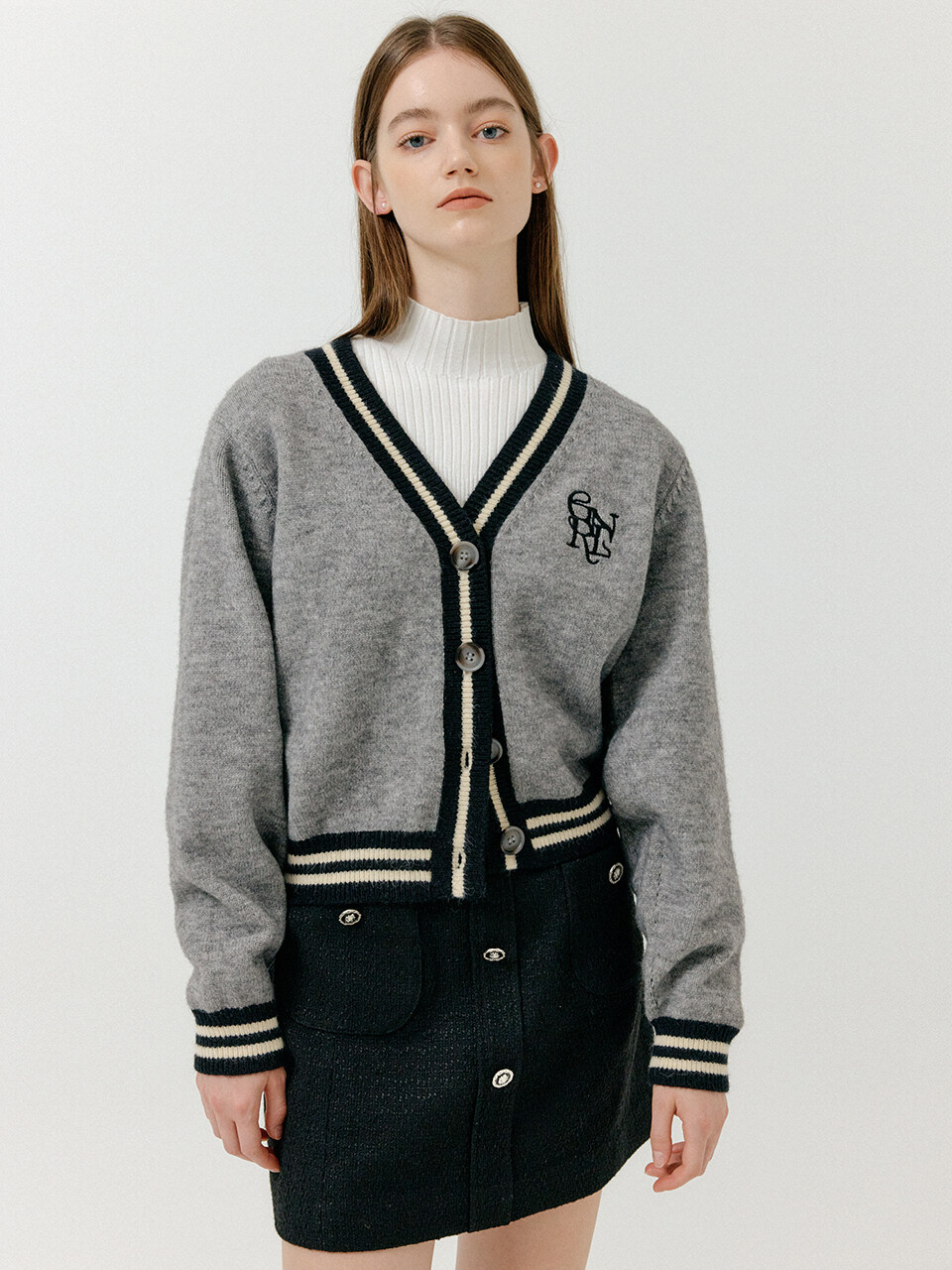 GNRL Melange Cardigan_3 Colors
