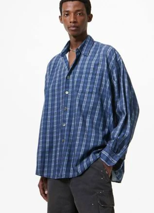 Our Legacy Borrowed Check Print Shirt