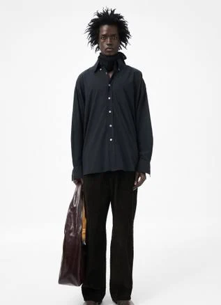 Our Legacy Black Borrowed BD Shirt