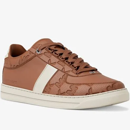 Michael Kors Brady Logo Embossed Leather Men Sneaker