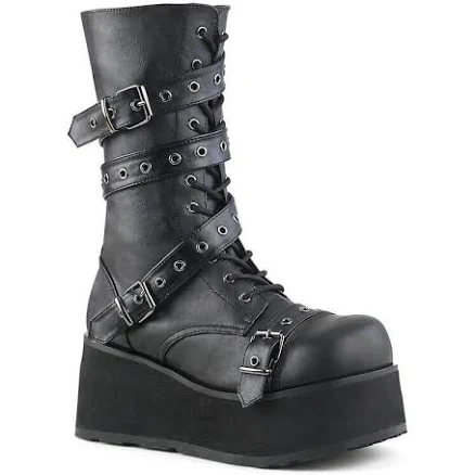 Demonia Men's TRASHville-205 Platform Ankle Boots