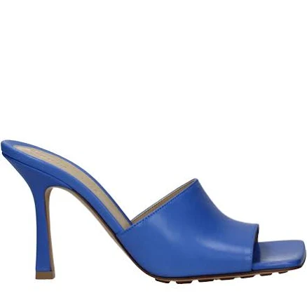 Bottega Veneta Sandals Women Leather Blue