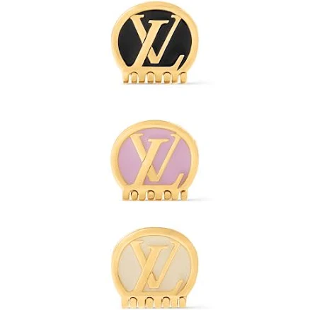 Louis Vuitton Mini LV Trio Hair Clips