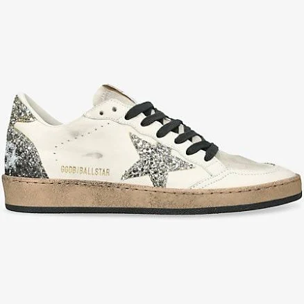 Golden Goose Women's Ball Star Leather Low-Top Sneakers