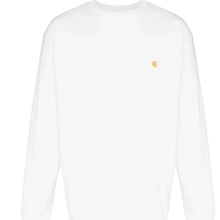 Carhartt WIP - Chase long-sleeve T-shirt - men - Cotton - L - White