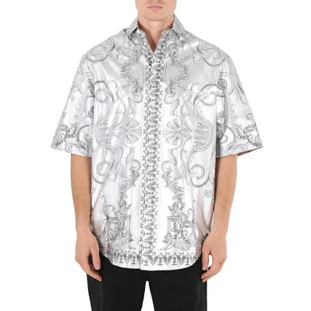 Versace Men's Baroque Silk Shirt