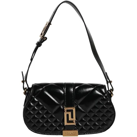Versace Greca Goddess Mini Calf Leather Bag