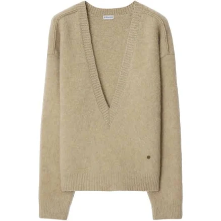 Burberry Plunging V-Neck Jumper