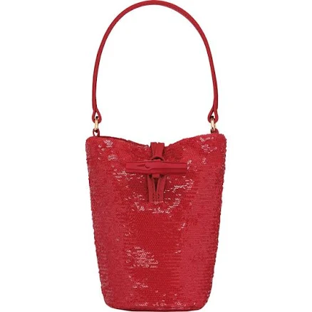 Longchamp Women's Le Roseau Sparkling Sequin-Embellished Bucket Bag