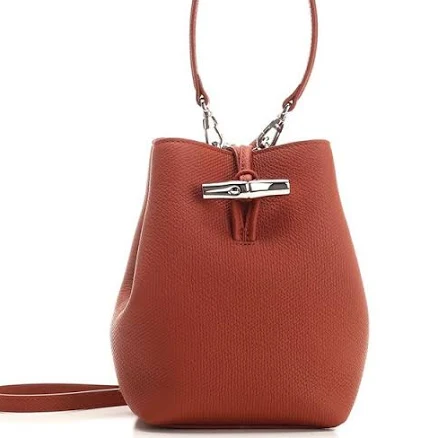 Longchamp Le Roseau XS Bucket Bag with Shoulder Strap