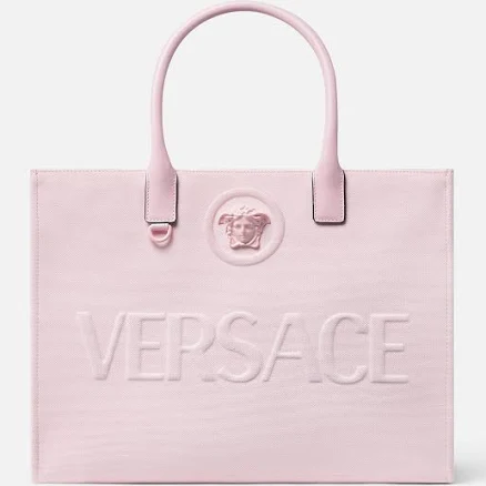 Versace La Medusa Canvas Tote