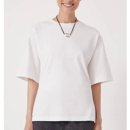 Hush Women's Zip Detail Short Sleeve T-Shirt