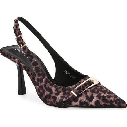 BERNESS Women's Coraline Pointed Toe Slingback Pump
