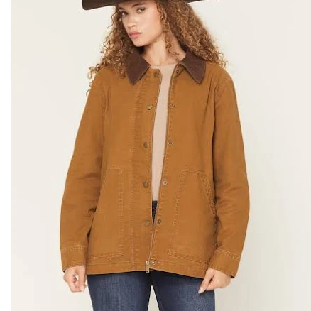 26 International Women's Corduroy Collar Barn Jacket