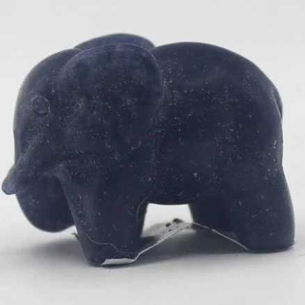Crystal Elephant Blue Aventurine