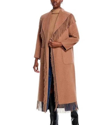 Simkhai Women's Carrie Fringe Coat