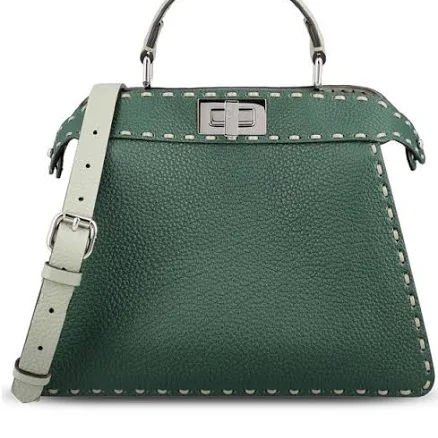 Fendi Peekaboo Iseeu Small leather shoulder bag