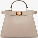 Peekaboo Iseeu Small , Beige, One Size- Fendi