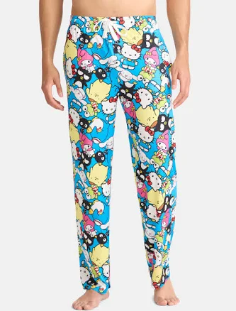 Hello Kitty and Friends Men's Pajama Pants