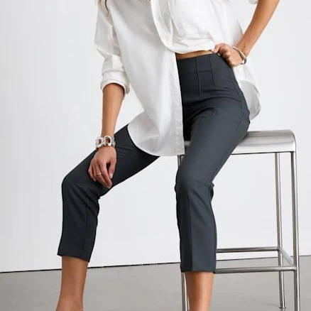 Lulus Tailored High-Rise Slim Leg Trouser Pants