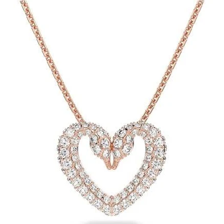 Swarovski Una Heart Crystal Pendant Necklace