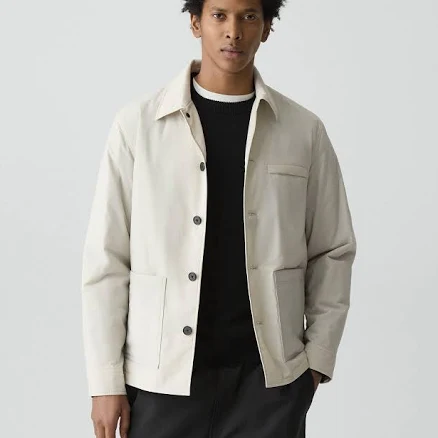Theory Men's Motion Nylon Button-Up Jacket