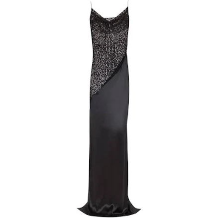 Balmain Women's Flowing Spaghetti Strap Maxi Dress
