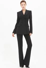 Silk High Waist Pants