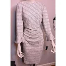 Lauren by Ralph Lauren Light Tweed Dress