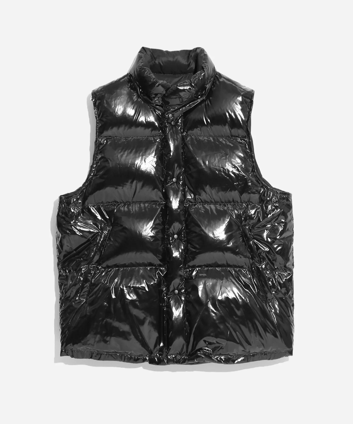 TWO WAY DOWN VEST (BLACK)