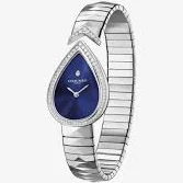 Joséphine Aigrette Steel And 0.35ct Brilliant-Cut Diamond Quartz Watch