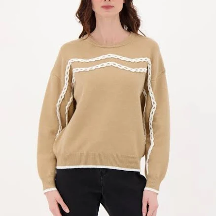 Chainlink Braid Sweater