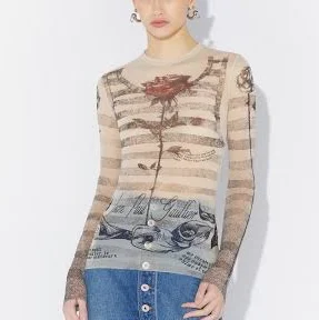 the “tattoo marinière” top