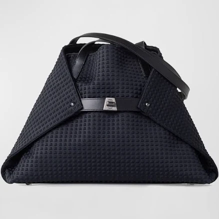 Akris Women's Ai Small Techno Trapezoid Shoulder Tote Bag