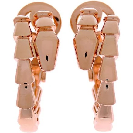 Bvlgari Serpenti Viper Earrings (361293, 750 Pink Gold), purchased in 2025. Suitable for both men and women.