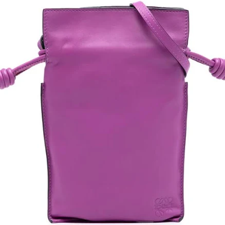 Loewe 2021 Nappa Flamenco Pocket Crossbody Bag