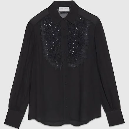 GEORGETTE FABRIC Shirt with EMBROIDERY