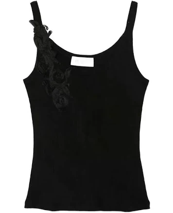 Ermanno Firenze Women's Floral Applique Top