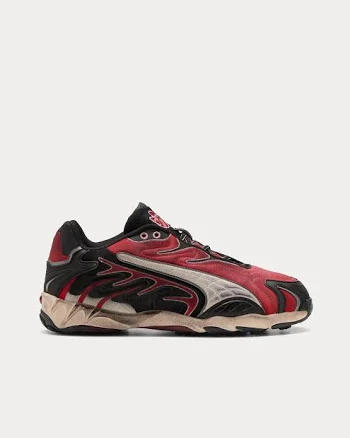 Puma x A$AP Rocky Inhale Distressed Canvas Puma Black / Pop Red Sneakers Red / Puma - US / US