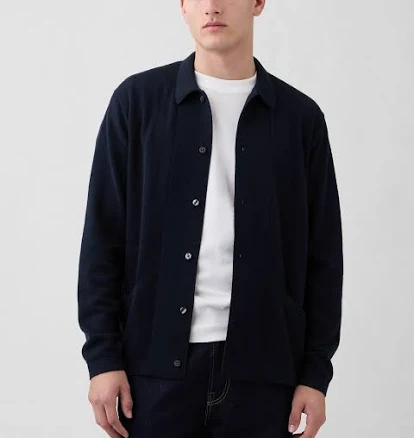 Gap Men's Relaxed Cardigan Sweater