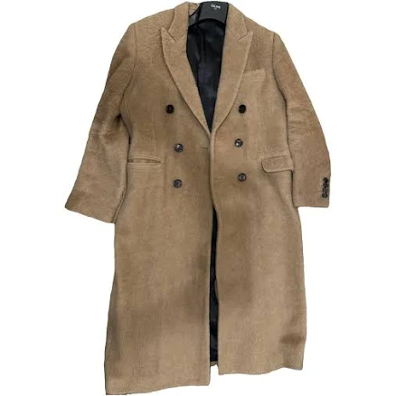 Chesterfield Coat In Camel Hair - CELINE