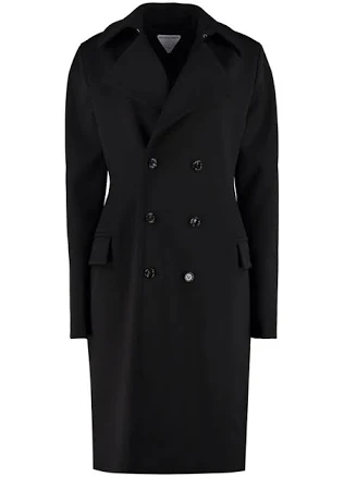 Bottega Veneta Double Breasted Coat - IT40