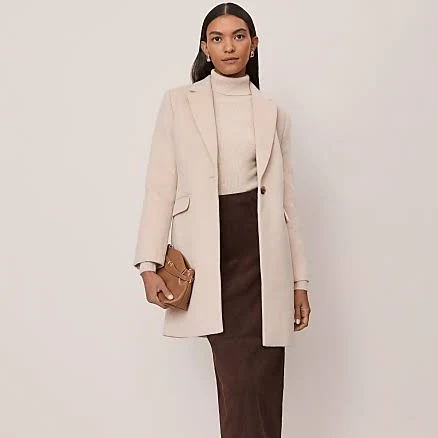 Ann Taylor Women's Chesterfield Coat