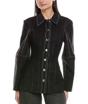 WeWoreWhat Structured Balloon Sleeve Shirt