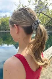 Polka Dot Scrunchie