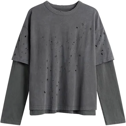 Distressed Layered T-Shirt