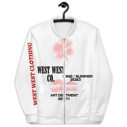 West West CLOTHING 23' Summer Time Bomber Jacket